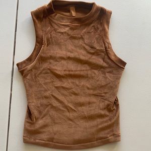 Skims velour crew neck in copper NWT still in bag. I accidentally purchased two